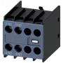 Siemens hulpcontactblok 3RH2911-1HA20, 2 NO, frontmontage, schroefklemmen