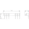 Siemens SIRIUS 3RA2913-3DA1 bedradingsmodule voor keercontactcombinaties, S00/S0, schroefklem, bovenliggende montage