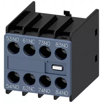 Siemens 3RH2911-1XA31-0MA0 hulpcontactblok, 3NO+1NC, frontmontage, schroefklemmen