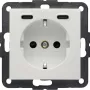Berker SCHUKO stopcontact met USB-C PD 20W, S.1, polarwit glanzend 48158989