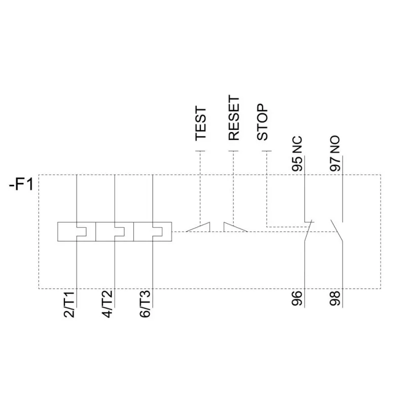 SIEMENS SIRIUS 3RU2136-4EB0 thermisch overbelastingsrelais 22-32 A klasse 10