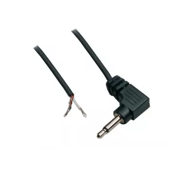BKL Electronic 1101050 3,5 mm mono-jackstekker, 2-polig, soldeeraansluiting, metalen behuizing