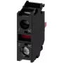 Siemens SIRIUS ACT contactmodule 3SU1400-1AA10-1MA0, 1 NO + 1 NC, schroefklem, 500 V AC/DC