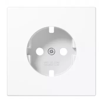 JUNG LS1520PLWW centraalplaat voor SCHUKO-stopcontact, alpinwit