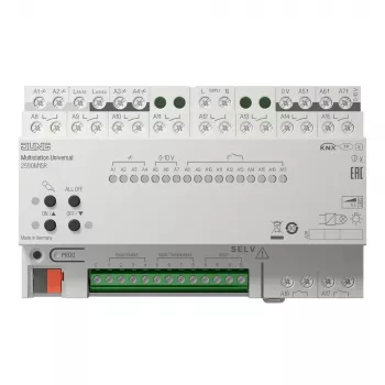 JUNG 2590M1SR KNX multistation universeel, DIN-rail, 8 TE