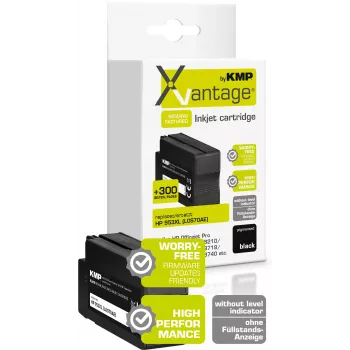 KMP XVantage zwarte gepigmenteerde inktcartridge compatibel met HP 953XL (L0S70AE) 1747,4081