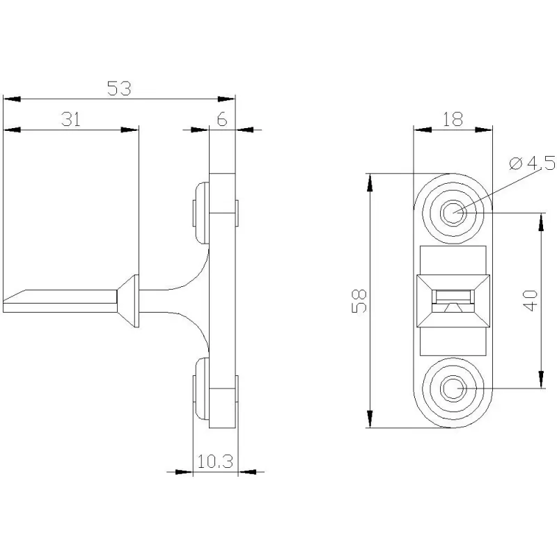 Siemens separate actuator voor verticale montage 3SE50000AV02