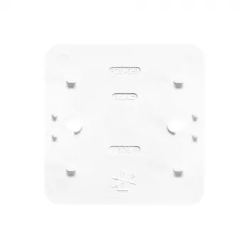 JUNG 328WW vlamvertragende grondplaat, wit