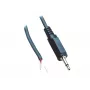 BKL Electronic 1101047 2,5 mm mono-jackstekker verbinder, 2-polig, soldeeraansluiting