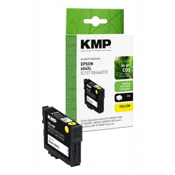 KMP gele inktcartridge compatibel met Epson T10H4 (1662,4009)