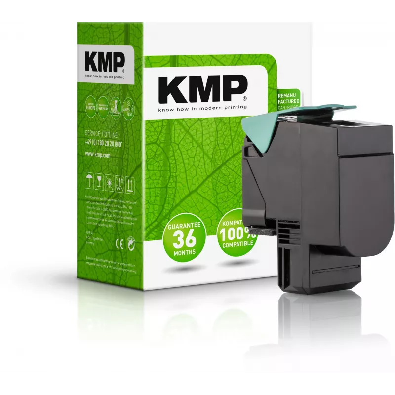 KMP 3930,0006 compatibele magenta tonercartridge voor Lexmark 71B0030 (L-T110M)
