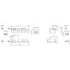 Siemens SIRIUS 3RA2 mechanische vergrendelings-bedradingsset voor S00/S0 contactoren (3RA29132BB1)