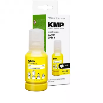 KMP 1584,0009 compatibele gele inktcartridge voor Canon PIXMA