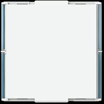 BUSCH-JAEGER KNX toetsenveld-bedieningselement 1-4 functies, studiowit, inbouwmontage (2CKA006115A0509)