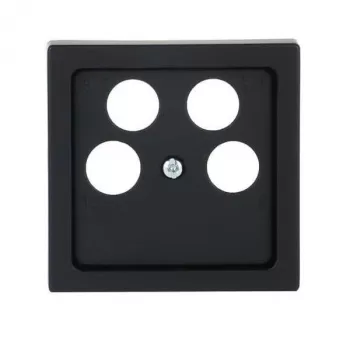 Busch-Jaeger centraalplaat zwart afdekking 1743/10-04-885 2CKA001724A4371