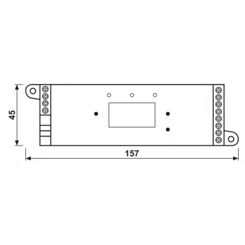 JUNG KNX LED-controller 5-kanaals DC 5-48V, DIN-rail, Secure, 390051SLEDE