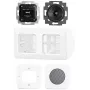 Busch-Jaeger Busch-Radio DAB+ compleet set hoekmontage 8250 AJ-214-101 studiowit 2CKA008200A0235