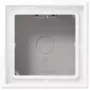 JUNG LS 581 A WWM opbouwkap 1-voudig, LS CUBE, duroplast gelakt, sneeuwwit mat