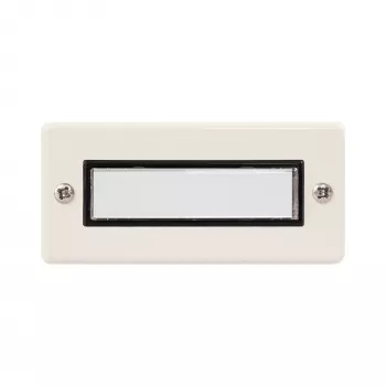 Grothe ETA 631 WS blindplaat voor ETA 600 serie deurintercomsystemen, wit 55631
