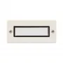 Grothe ETA 631 WS blindplaat voor ETA 600 serie deurintercomsystemen, wit 55631