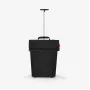 Reisenthel trolley M boodschappentrolley tas 43L zwart polyester 2 wielen NT7003