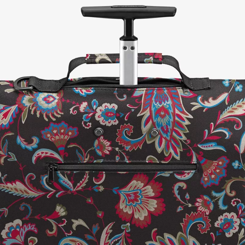 Reisenthel trolley M boodschappentrolley tas 43L zwart polyester 2 wielen NT7003