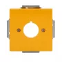 Busch-Jaeger future® linear centraalplaat afdekking, geel, 1-voudig, voor wip-inzetten 2CKA001724A4382