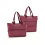 Reisenthel shopper e1 boodschappentas Twist Maroon 12L RJ3104