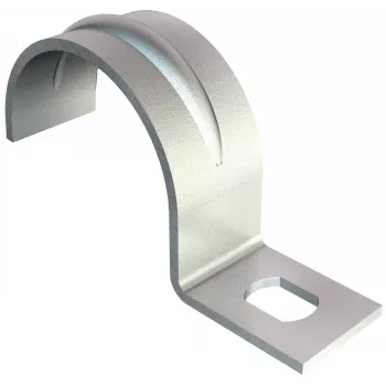 OBO Bettermann 604 7 G verzinkte stalen bevestigingsbeugel voor 7 mm kabels en buizen, 100 stuks 1003070