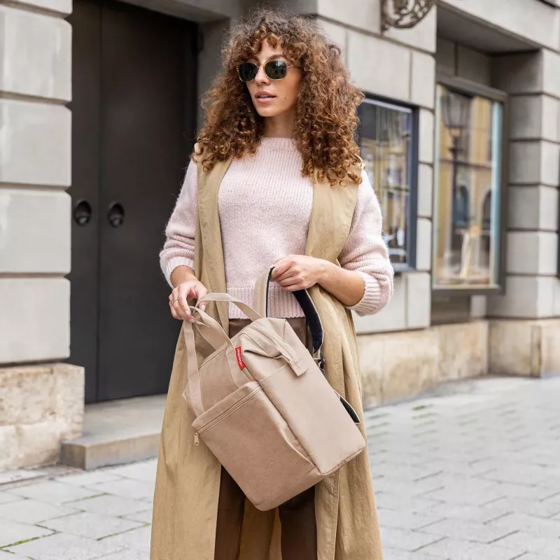 Reisenthel Allrounder R rugzak beige 12 L JR6041