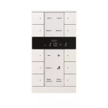 Busch-Jaeger HVAC-apparaat 10-voudig, BE, studio/wit SBR/U10.0.11-884 (2CKA006330A0051)