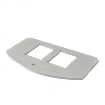 OBO BETTERMANN Type-C montageplaat V2A roestvrij staal MP R2 2C 7408806