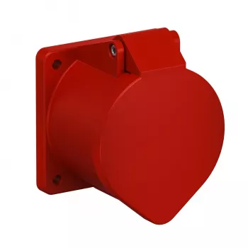 OBO Bettermann CEE-inbouwcontactdoos 400V 32A 5-polig 6h IP44 rood 6109876