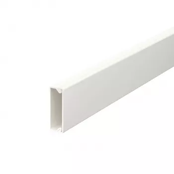OBO BETTERMANN 6150780 kabelgoot 2000x30x10 mm zuiverwit (RAL 9010), PVC, klikdeksel, 1 st.