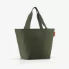 reisenthel Shopper M cord dark matcha boodschappentas ZS5057 - 15 liter inhoud