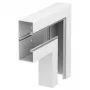 OBO Bettermann vlakke hoek GK-F70170RW zuiverwit 70x170mm 6274720