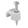 OBO Bettermann geïsoleerde nagelclip 9 mm lichtgrijs (100-pack) 2227746