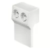 OBO BETTERMANN Rehau apparaatbak met dubbel stopcontact RD 2GT40105 (6132171)