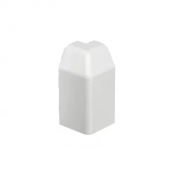 OBO Bettermann SL AE2070 rws buitenhoekstuk voor 20x70 kabelgoot, zuiverwit (RAL 9010), PVC 6132270