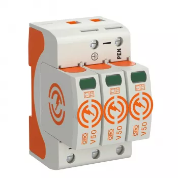 OBO V50-3-280 CombiController 3-polige 280V type 1+2 bliksemstroomafleider 5093511