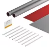 OBO Bettermann FSB-K32 bandageset voor fotovoltaïsche installaties 550x380 mm grijs/rood 7203150