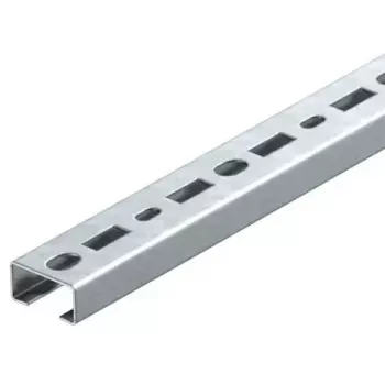 OBO Bettermann CML3518P0150FT geperforeerde C-profielrail, 150 mm, verzinkt staal