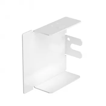 OBO Bettermann LKM E60060RW eindstuk, 60x60mm, staal, reinwit