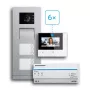 BUSCH-JAEGER 83-6FHVIDEO/SET 6-partijen huis-set video 2-draads opbouwmontage (2CKA008300A1466)