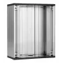 Grothe inbouwinstallatiebehuizing voor 6 tastersmodules, eenrijig, grijs (UPK 806, 55886)