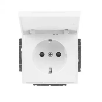 Busch-Jaeger SCHUKO stopcontactinzet studiowit 20 EUKBR-84 (2CKA002018A1529)