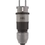 ABL 100000070 professionele SCHUKO- & Frans/Belgische hybride stekker, grijs, IP54, 16A, 250V, schroefklemmen, kabelmontage