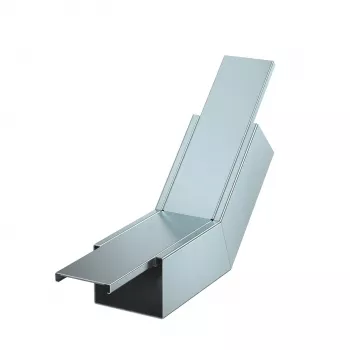 OBO Bettermann PLM BR 0810 FS 45° stijgbocht, bandverzinkt (7218114)