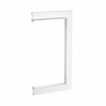 OBO BETTERMANN Rehau SIGNA BASE wandafdekframe 70x130 mm, RAL 9010 zuiverwit (6132801)
