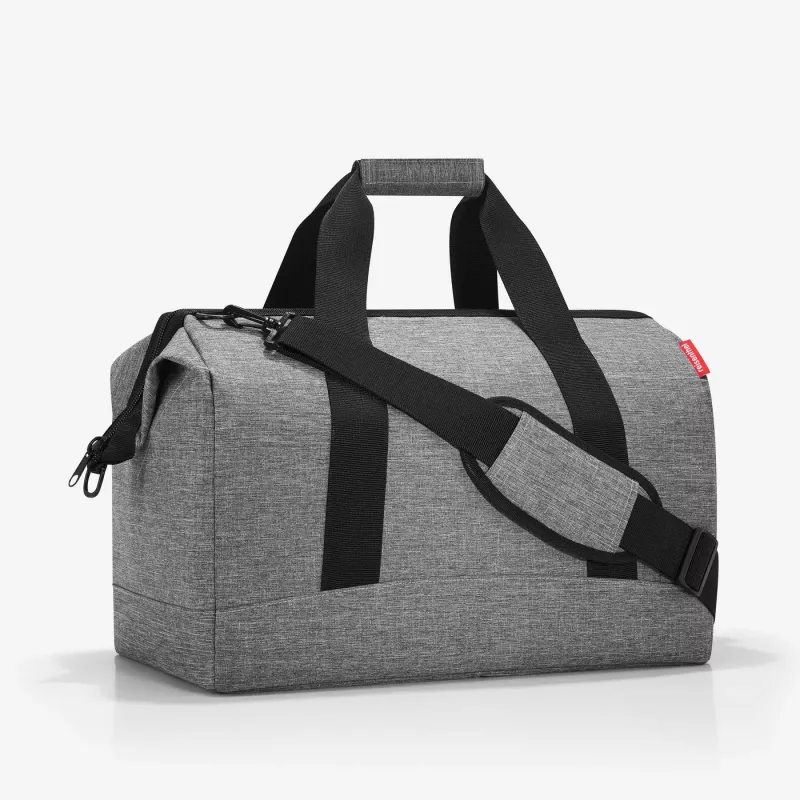 Reisenthel Allrounder L unisex dokterskoffer met rits, grijs monochromatisch polyester (MT7052)